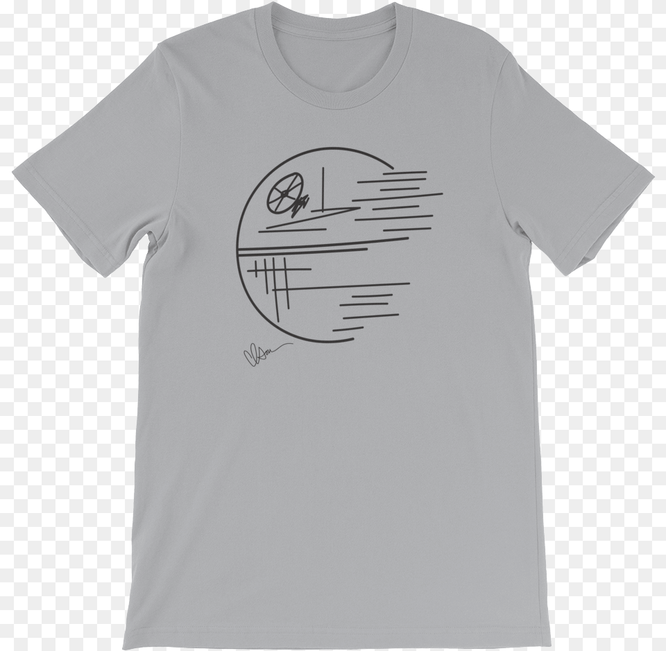 Star Doodle Tee X Silver T Shirt, Clothing, T-shirt, Sphere Free Transparent Png