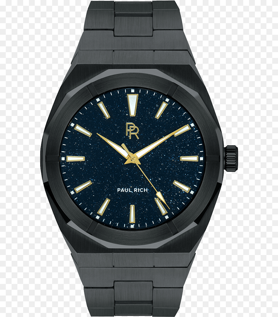 Star Dust Black Paul Rich Watches Star Dust, Arm, Body Part, Person, Wristwatch Free Transparent Png
