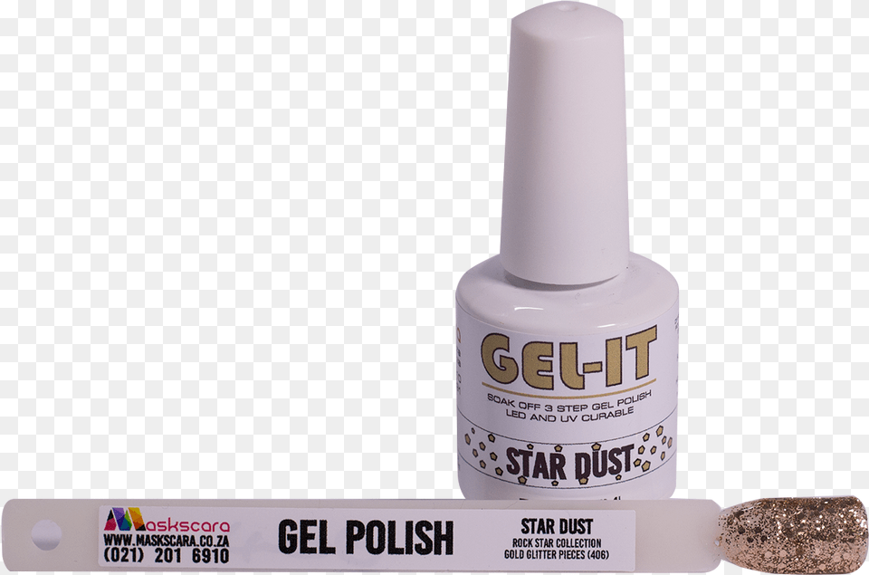 Star Dust Nail Polish, Cosmetics, Bottle, Perfume Png Image