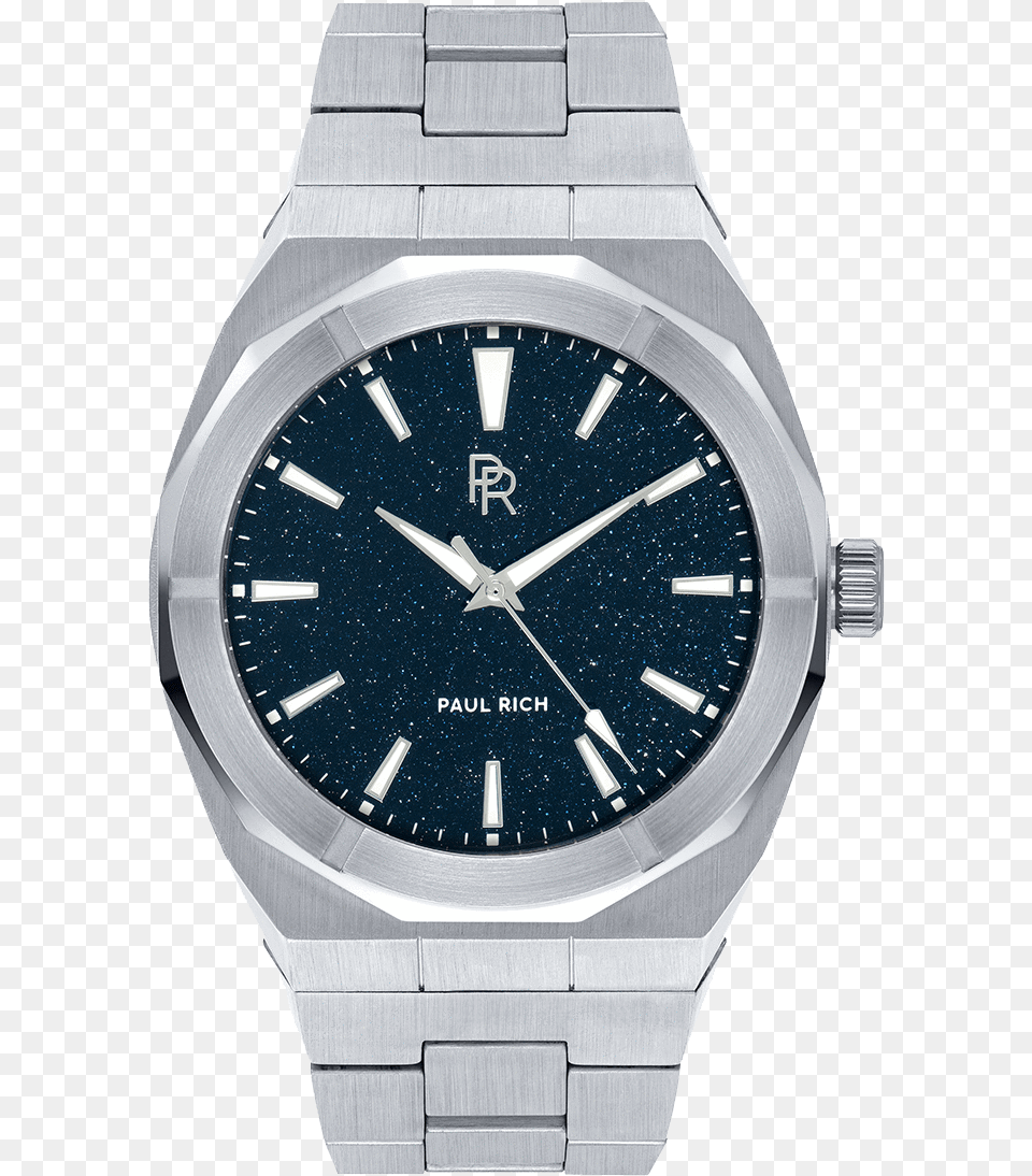 Star Dust Silver Preorder Paul Rich Stardust Watch, Arm, Body Part, Person, Wristwatch Free Png