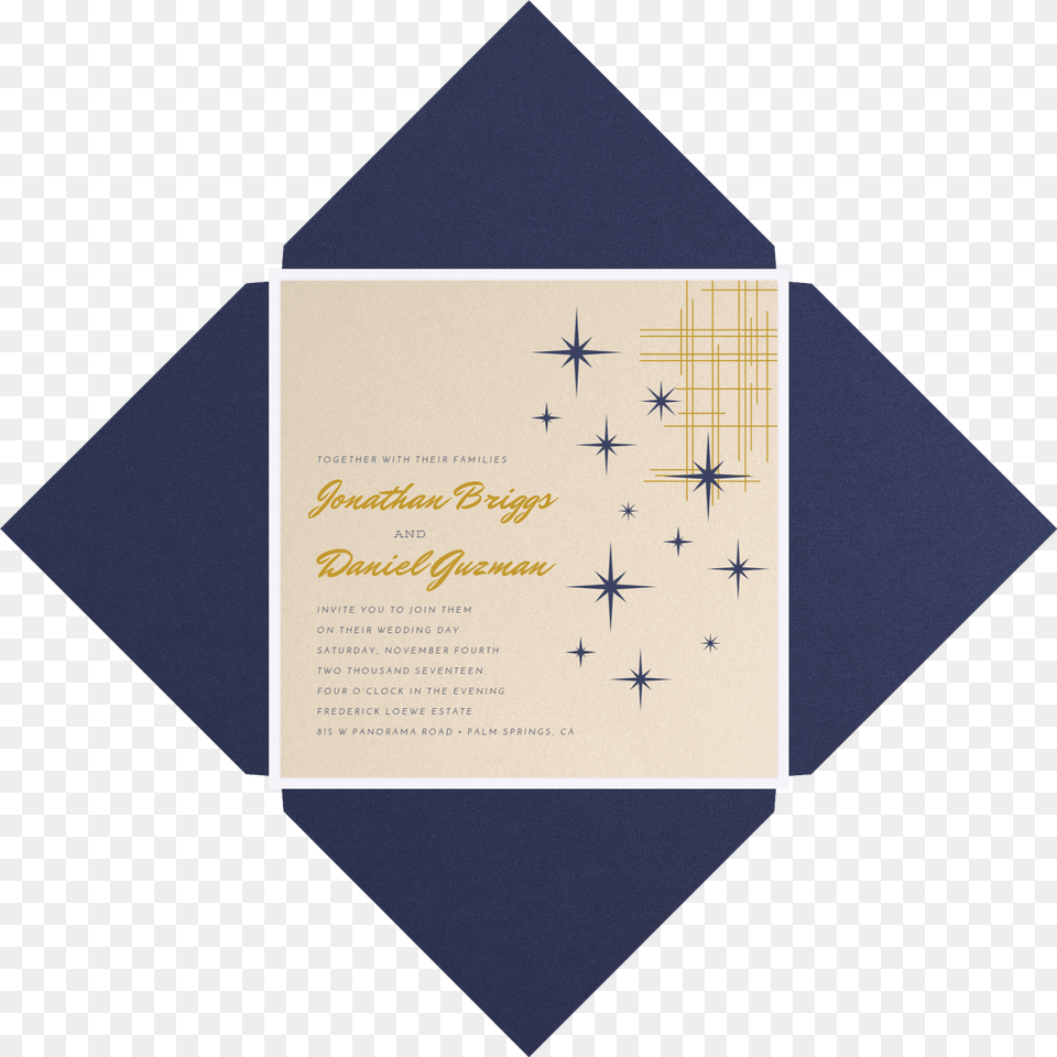 Star Dust Wedding Invitation Basic Shapes In Animation, Advertisement, Poster, Envelope, Greeting Card Free Png Download