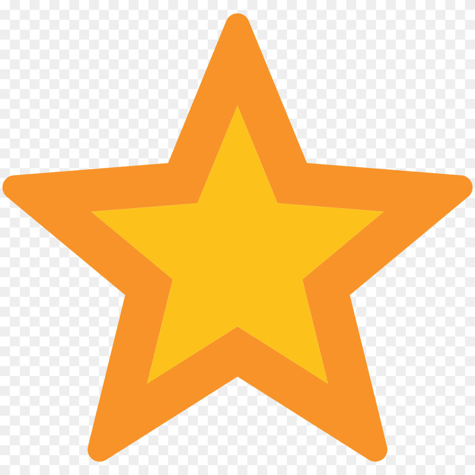 Star Emoji Clipart, Star Symbol, Symbol, Cross Png Image