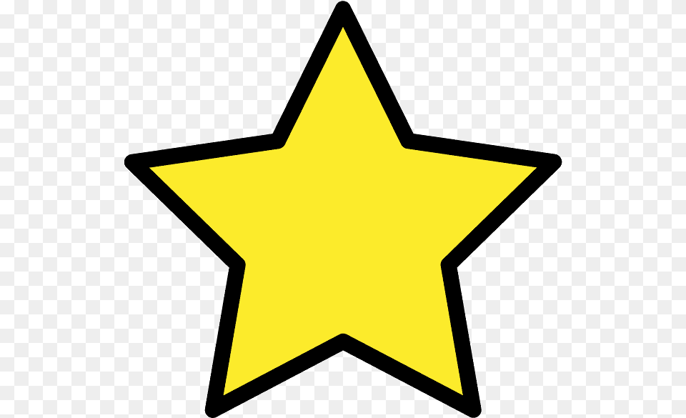 Star Emoji Clipart Background Yellow Star Clipart, Star Symbol, Symbol Png