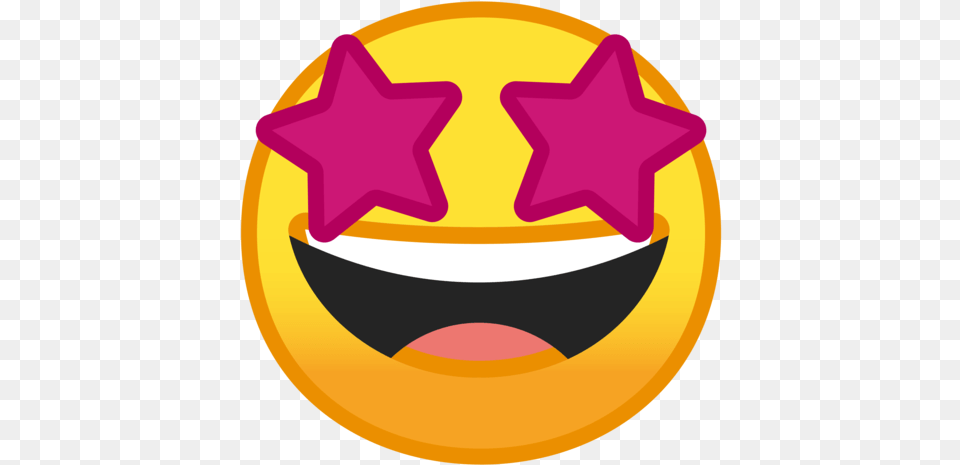 Star Emoji Face With Star, Symbol, Star Symbol, Food, Ketchup Png