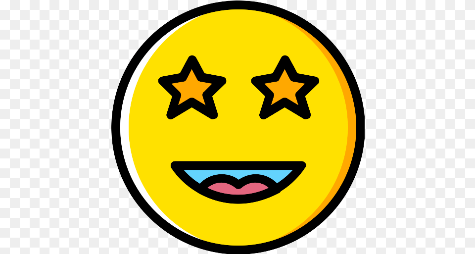 Star Emoji Icon Circle, Star Symbol, Symbol, Person, Disk Free Png Download