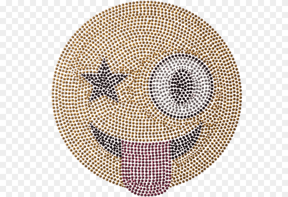 Star Eye Emoji Easy Aboriginal Dot Painting, Home Decor, Rug, Head, Person Free Png Download