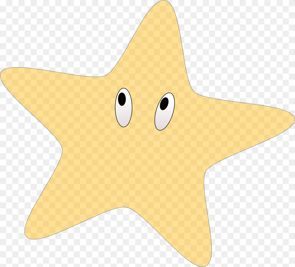 Star Eyes Yellow Photo, Star Symbol, Symbol, Animal, Fish Free Png