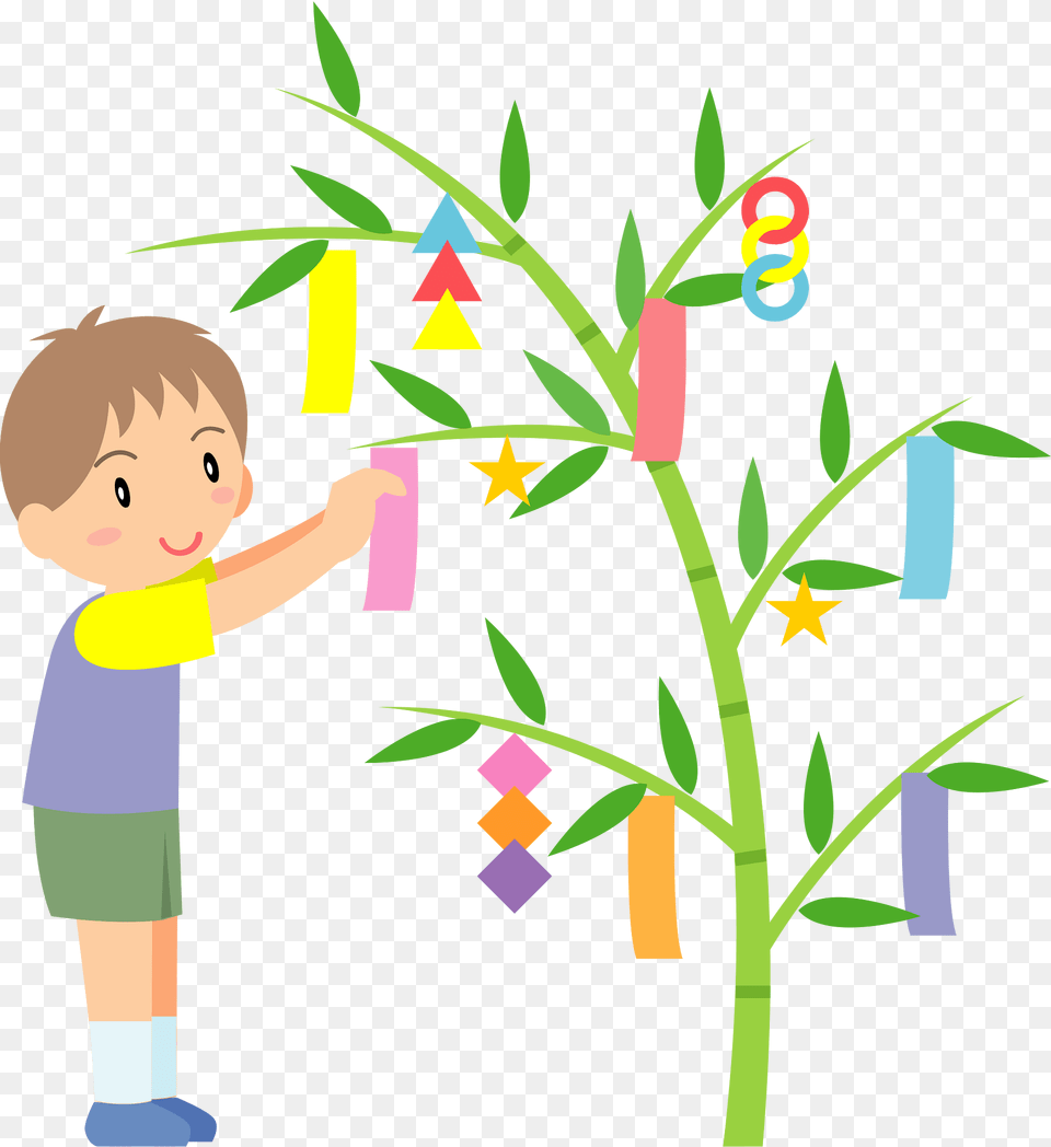 Star Festival Boy Clipart, Baby, Person, Art, Face Png Image