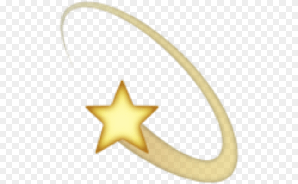 Star Filter Cute Aesthetic Shooting Star Emoji, Star Symbol, Symbol, Nature, Night Png Image