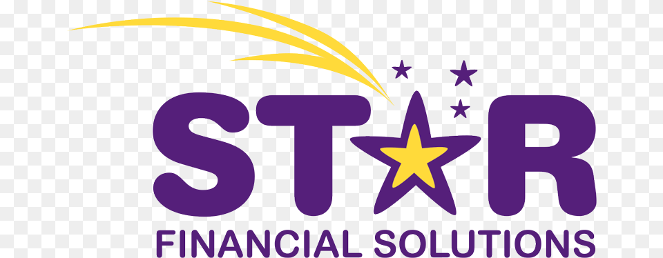 Star Financial Solutions Graphic Design, Purple, Symbol, Logo, Text Free Transparent Png