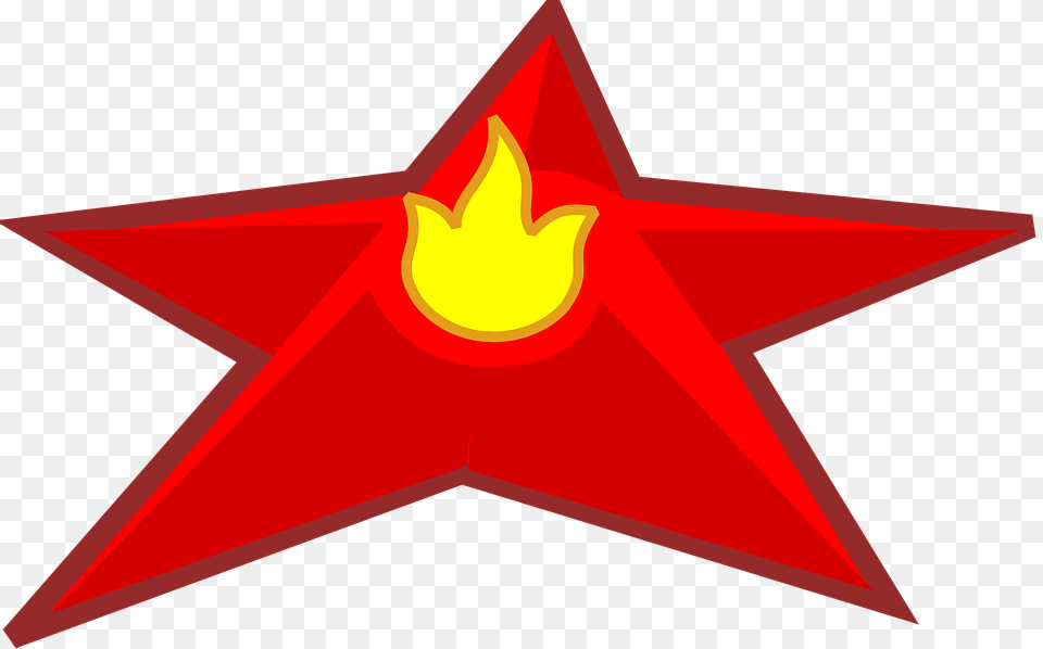 Star Fire Flame 3d Red, Star Symbol, Symbol Free Png Download