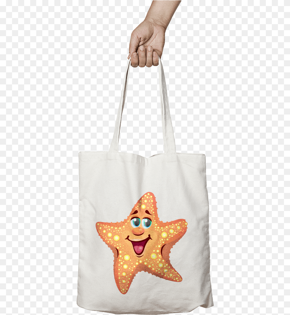 Star Fish Tote Bag Tote Bag Donald Duck, Accessories, Handbag, Tote Bag, Baby Free Png Download
