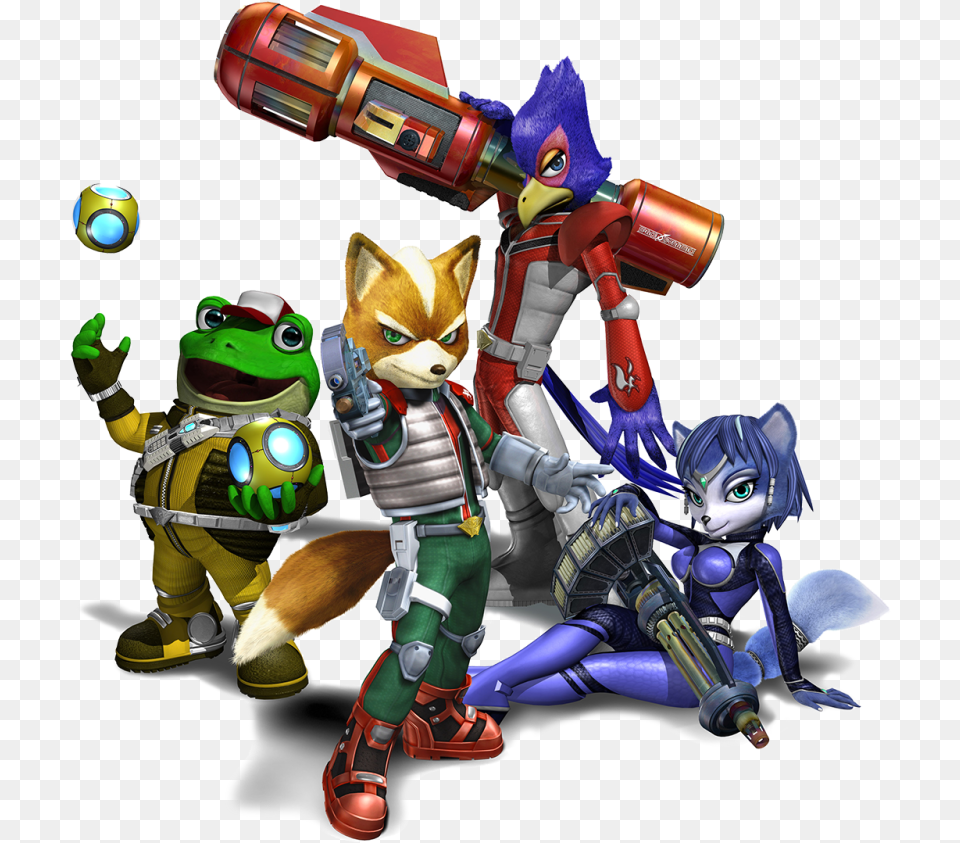 Star Fox Assault Nintendo Gamecube Games Mccloud, Toy, Baby, Person, Face Free Png