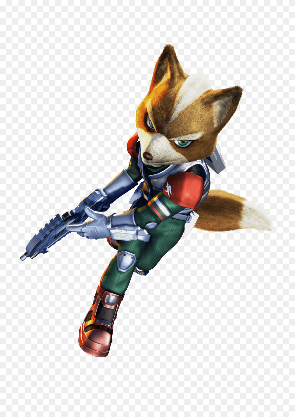 Star Fox Assault Render Star Fox Assault Fox, Figurine, Toy, Clothing, Glove Png