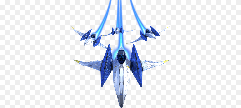 Star Fox Grand Prix Arwings, Aircraft, Transportation, Vehicle, Airplane Free Png Download