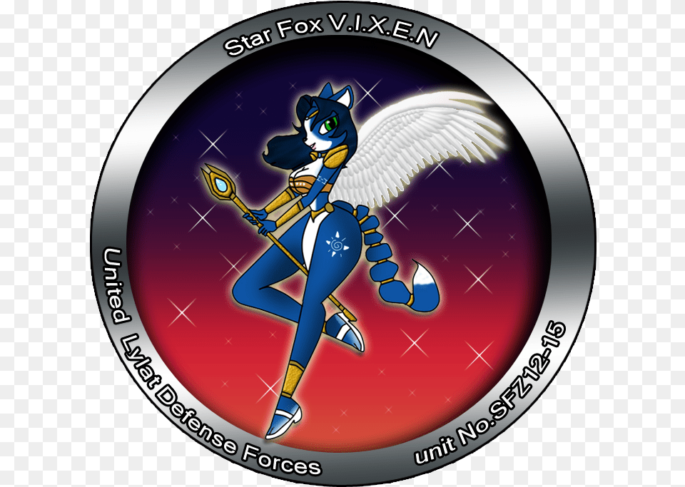 Star Fox Valkyrievixen Decal Insignia Arwing, Emblem, Symbol Free Transparent Png