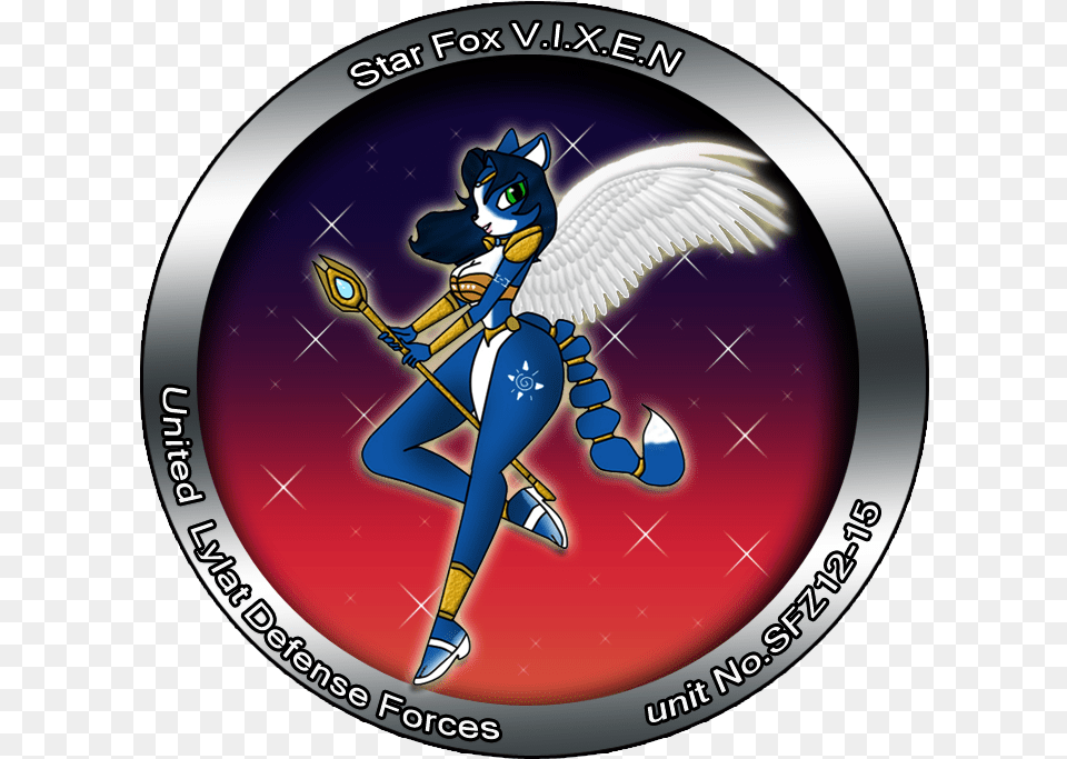 Star Fox Valkyrievixen Decal Insignia By Diz395 Fur Cartoon, Emblem, Symbol Png