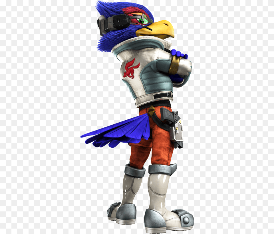 Star Fox Zero Falco Lombardi With Quot Falco Lombardi Star Fox Zero, Baby, Person, Animal, Bird Png Image