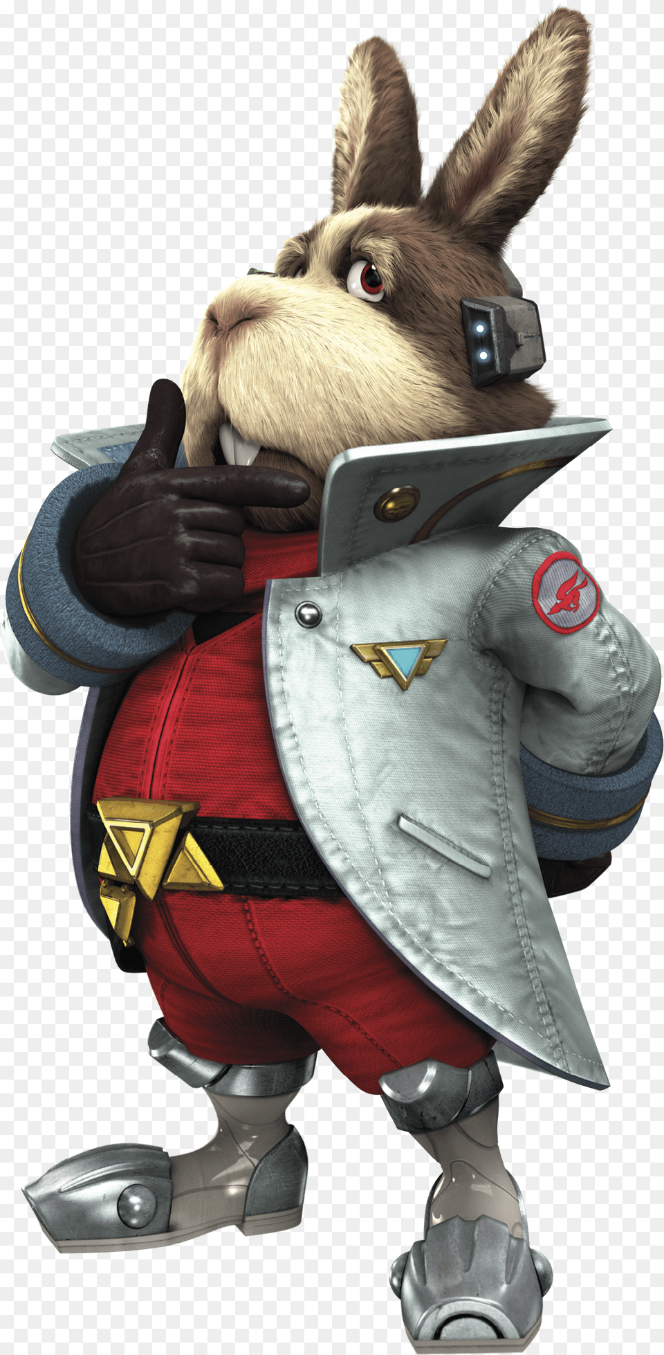 Star Fox Zero Peppy Hare, Clothing, Glove, Baby, Person Png Image