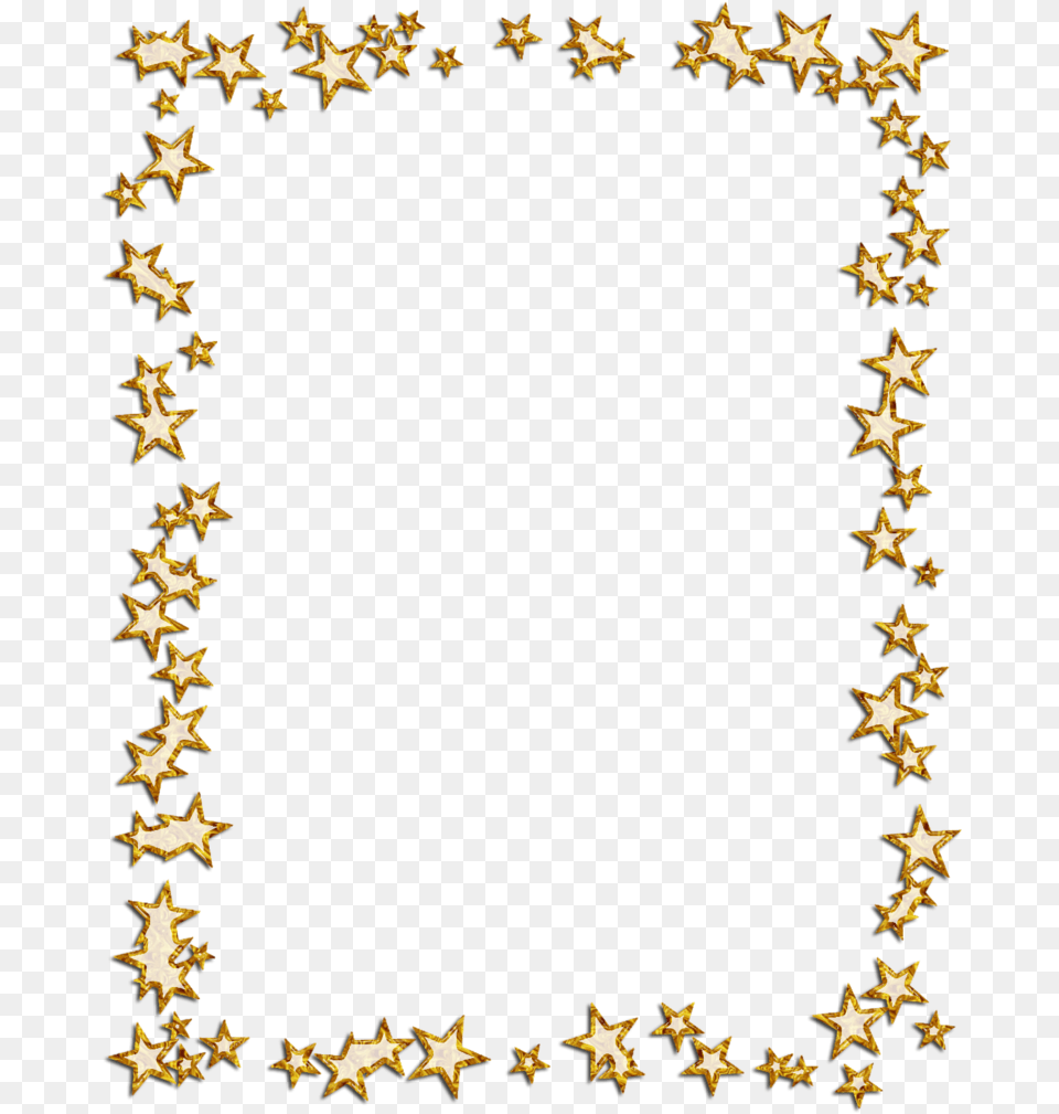 Star Frame Clipart Borders And Frames Picture Frames Star Frame, Nature, Night, Outdoors, Lighting Free Transparent Png