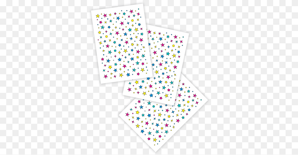 Star Freckles 3 Pack Temporary Tattoos By Ducky Street Fondo Papel Del Principito, Paper, Confetti Free Png Download