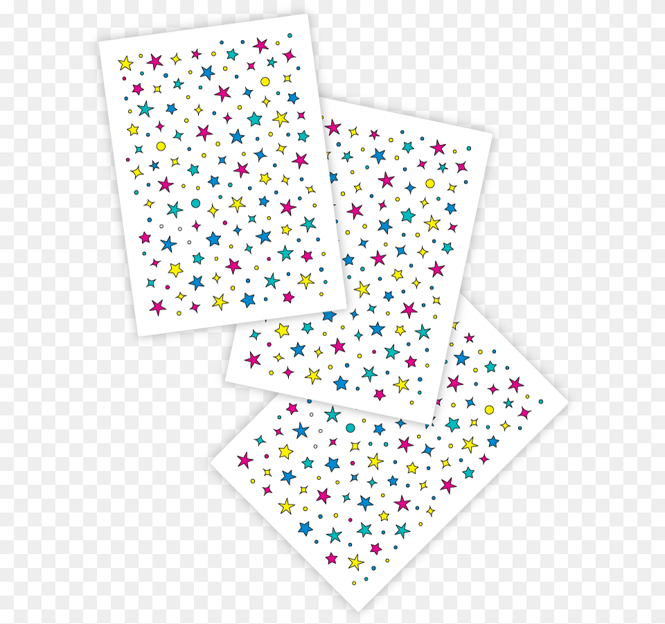 Star Freckles Temporary Tattoos Tattoo, Paper, Confetti Png