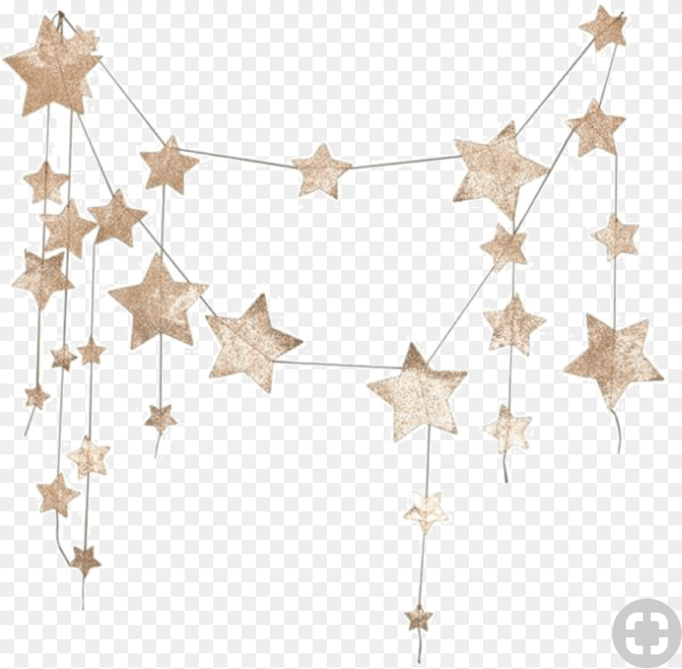 Star Garland Clipart Falling Star Numero, Accessories, Jewelry, Necklace, Earring Free Png