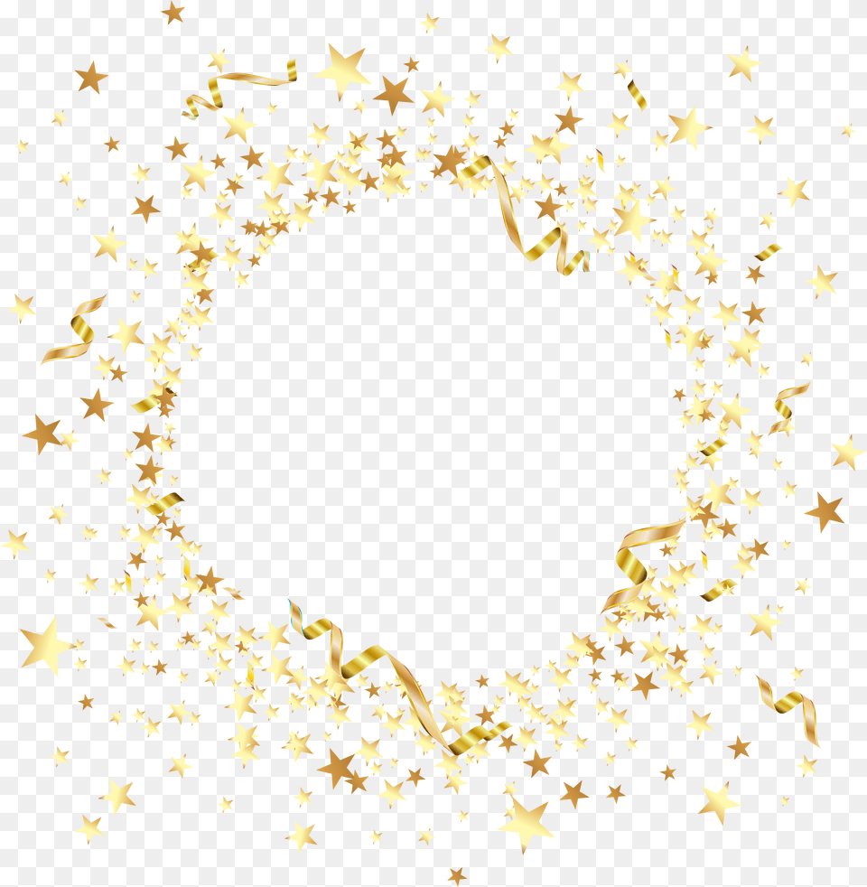 Star Garland Clipart Round Element Background Stars Images Clip Art Png