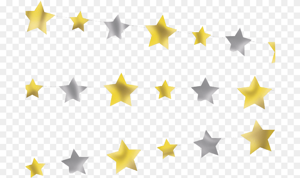 Star Garland Photos Night In The Woods Stickers, Symbol, Star Symbol, Person, Nature Png Image