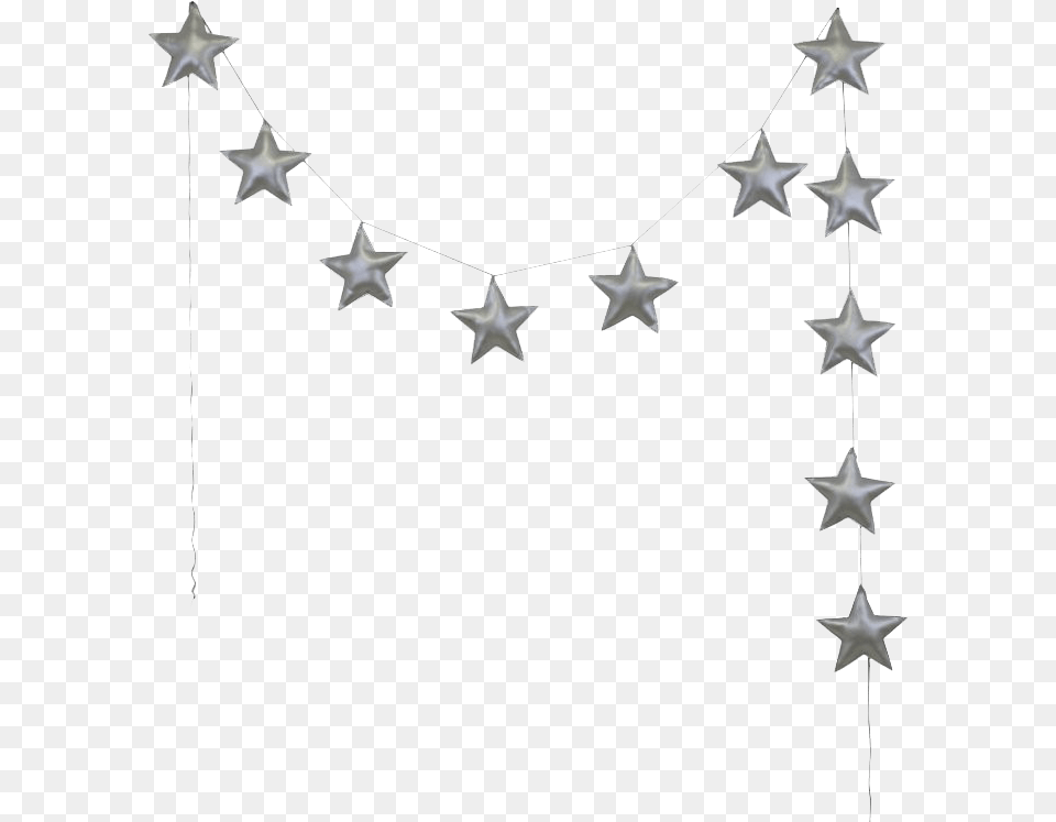 Star Garland Picture Philadelphia 76ers Stars Logo, Symbol, Star Symbol, Accessories, Necklace Png
