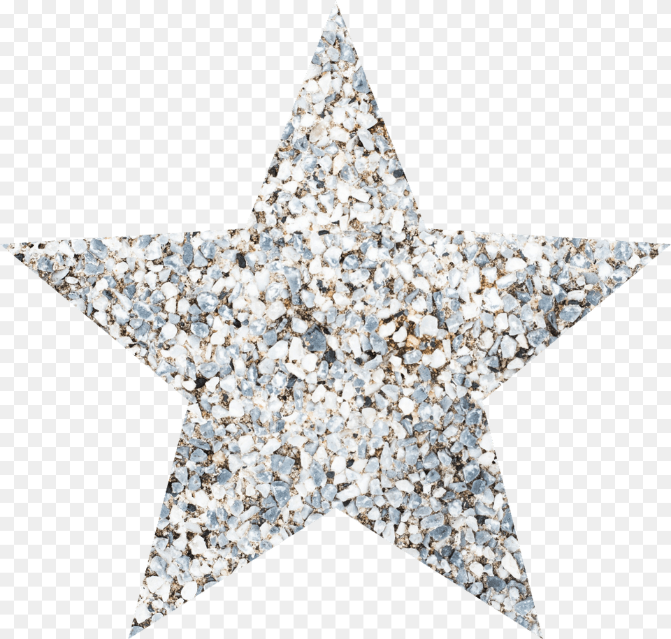 Star Glitter Silver Glitterstar Workers Party Of Korea Symbol, Star Symbol Png Image