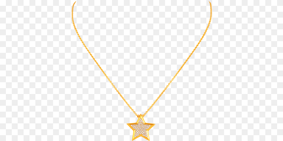 Star Gold Chain, Accessories, Jewelry, Necklace, Pendant Png