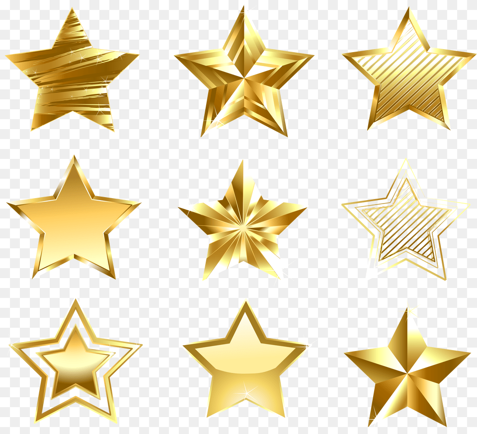 Star Gold Diagram Clip Art Golden Stars, Star Symbol, Symbol Free Transparent Png