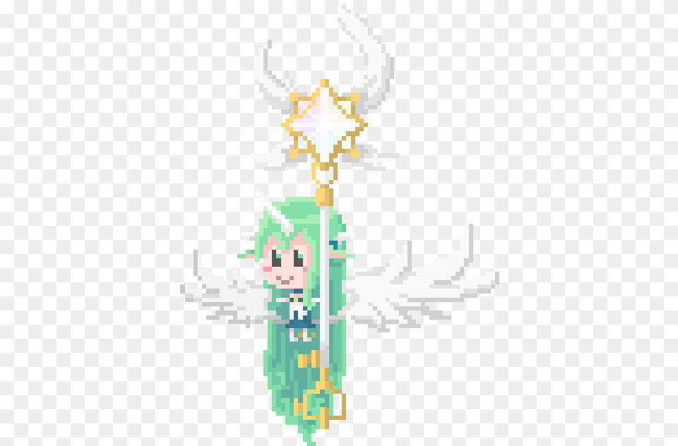 Star Guardian Pixel Art, Sword, Weapon, Person, Angel Free Transparent Png