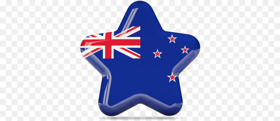 Star Icon Illustration Of Flag New Zealand New Zealand Flag With Name, Star Symbol, Symbol Free Transparent Png