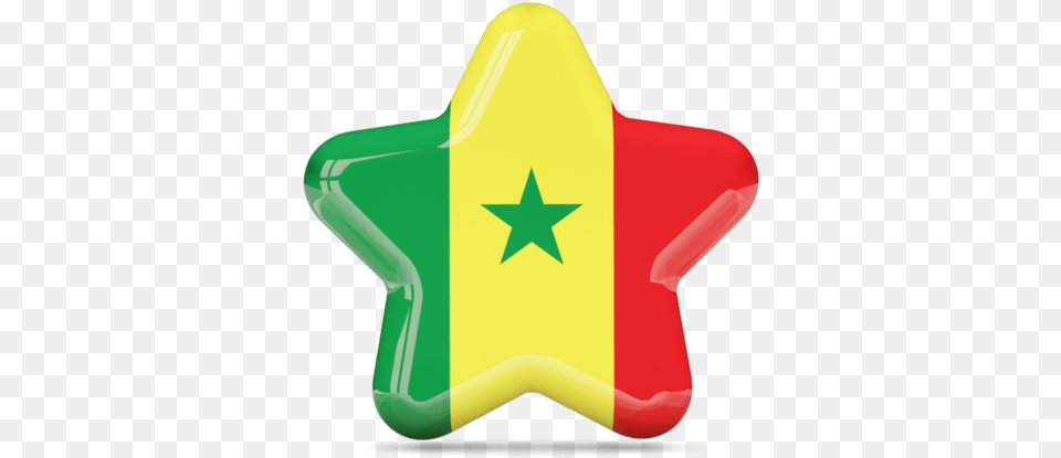 Star Icon Illustration Of Flag Senegal Flag Of Kosovo, Star Symbol, Symbol Free Png Download