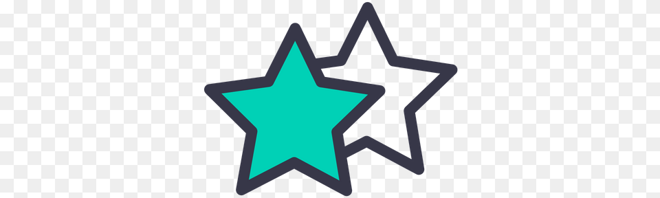 Star Icon Of Colored Outline Style Available In Svg Dot, Star Symbol, Symbol Free Png