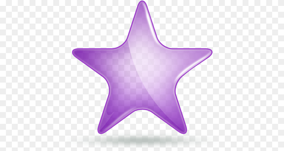 Star Icons Free Icon Download Iconhotcom Purple Star Icon, Star Symbol, Symbol, Animal, Fish Png Image