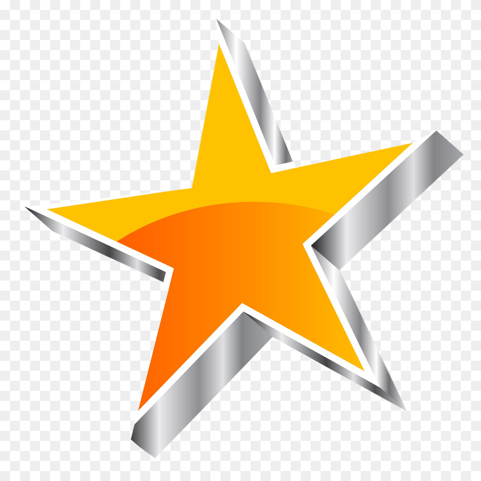 Star Image Star Clipart For Website Star Vector Vector 3d Stars, Star Symbol, Symbol, Mailbox Free Png