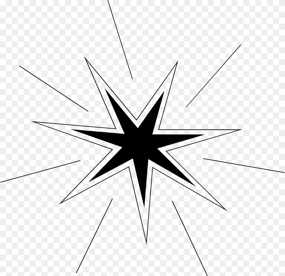 Star Images Stock, Gray Free Png Download