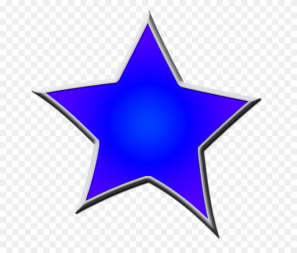 Star In Blue Clipart Borders And Frames Clip Art Blue, Star Symbol, Symbol Png Image