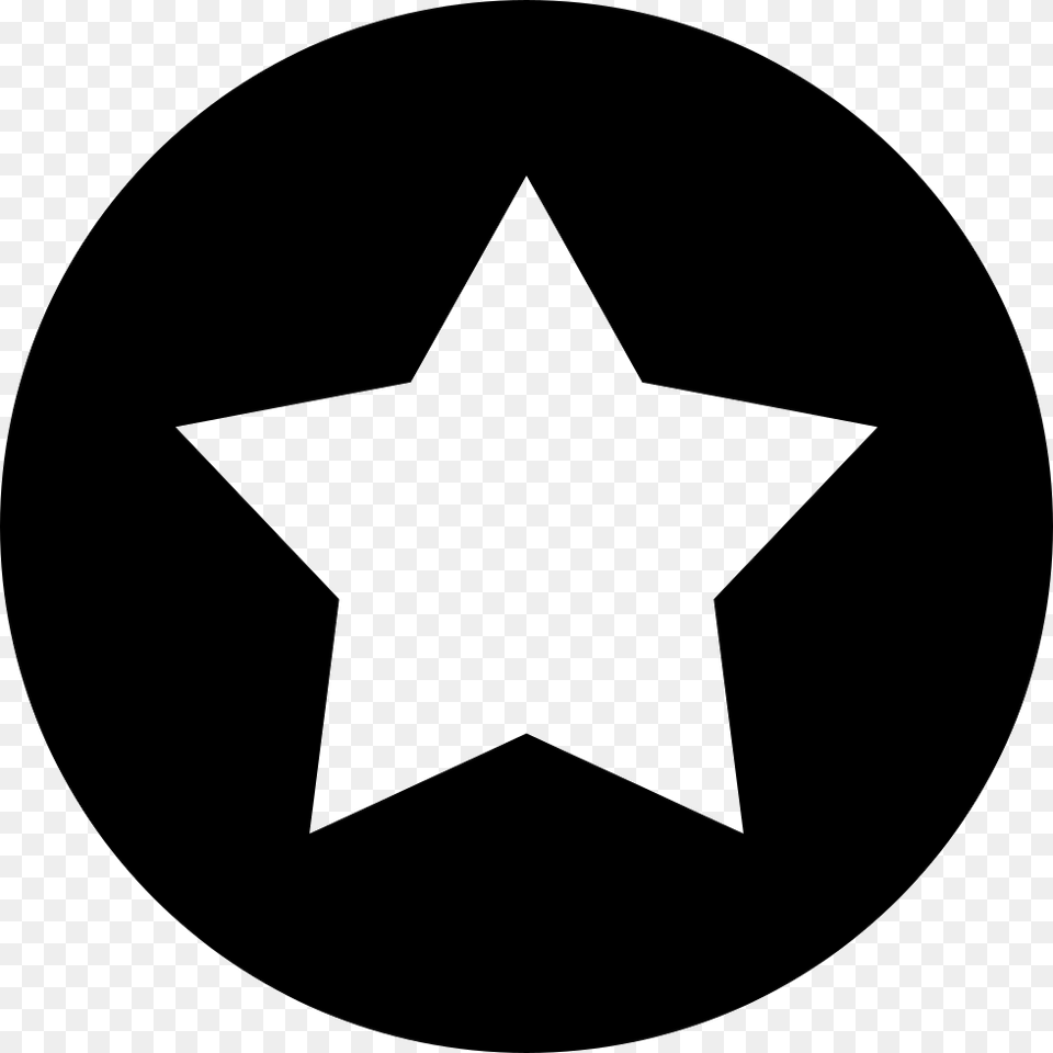 Star In Circle, Star Symbol, Symbol, Disk Free Png