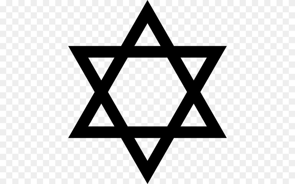 Star Judaism, Gray Png Image