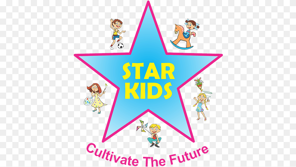Star Kids International, Baby, Person, Symbol, Face Free Png Download