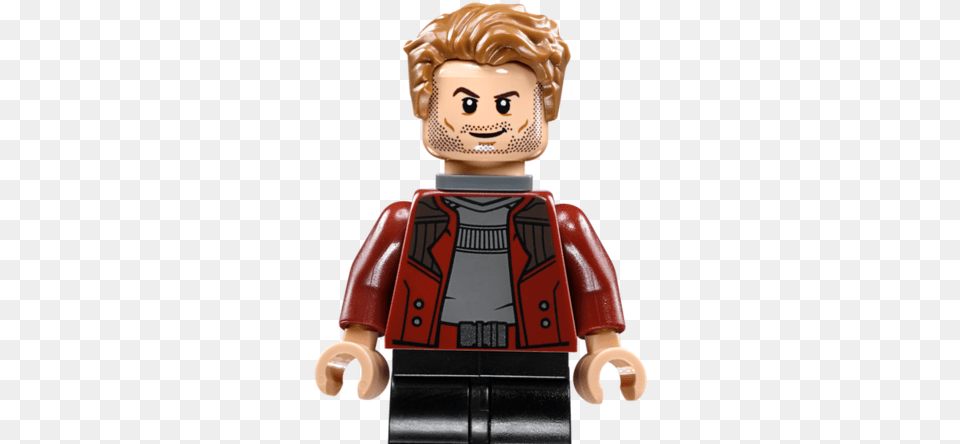 Star Lego Star Lord Minifigure, Baby, Person, Toy, Face Free Png Download