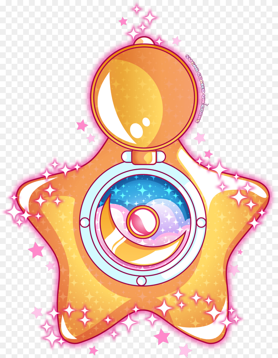 Star Locket De Sailor Moon, Art, Graphics, Food, Sweets Free Png Download