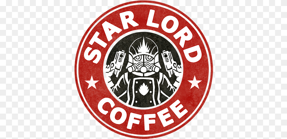 Star Lord Coffee Marion Military Baseball Logo, Emblem, Symbol, Badge Free Png Download