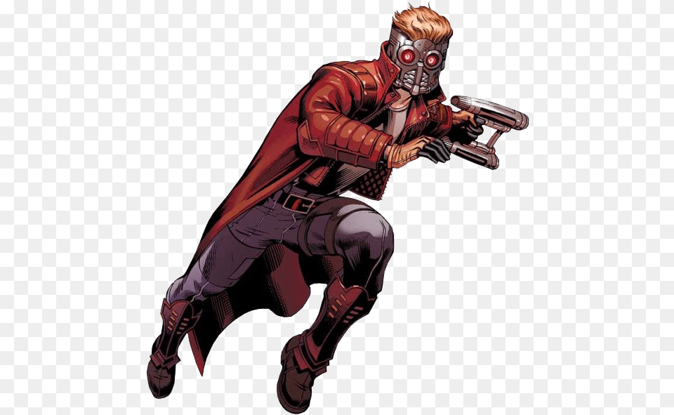 Star Lord Comic, Adult, Male, Man, Person Free Png Download