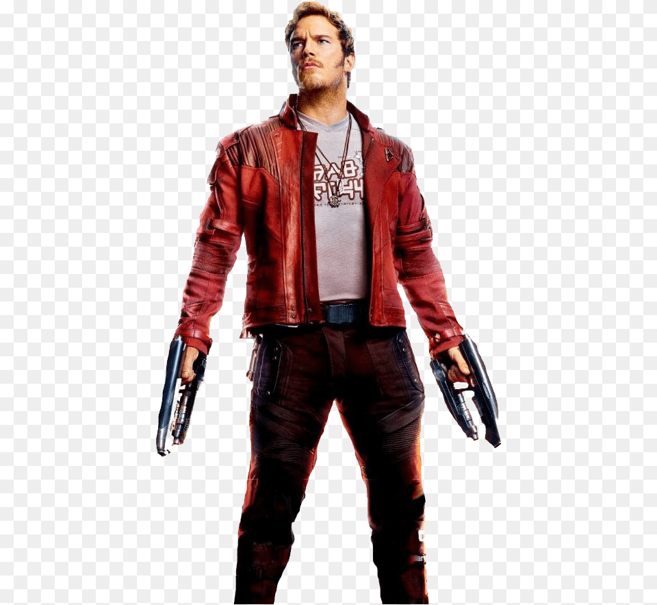 Star Lord Hd Image Guardians Of The Galaxy 2 Star Lord, Clothing, Coat, Jacket, Long Sleeve Free Png Download