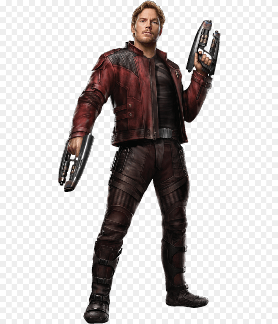 Star Lord Marvel, Jacket, Clothing, Coat, Glove Free Png